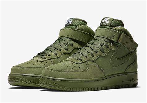 nike air force 1 mid herren green|air force 1 army green.